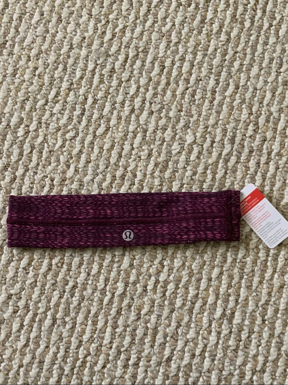 lululemon athletica Maroon/Purple Headband